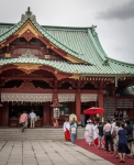 Kando Myojin Shrine in Akihabara Tokyo