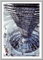 Inside the German Reichstag dome