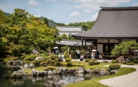 Tenryu-ji Zen Temple in Arashiyama Kyoto