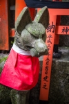 At Fushimi-Inari Shrine in Kyoto