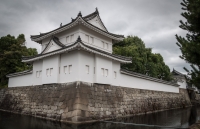 At Nijo Castle in Kyoto