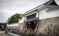 At Nijo Castle in Kyoto