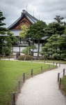 At Nijo Castle in Kyoto