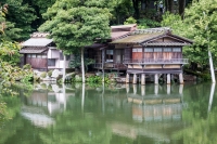 At Kenrokuen Garden in Kanazawa