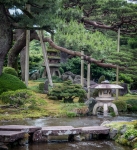 At Kenrokuen Garden in Kanazawa