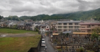 On train between Kyoto and Kanazawa