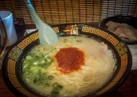 Raman at Ichiran Ramen in Ikebukuro