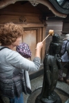 Fran at Koganji shrine in Sugamo