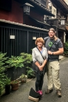 Fran and Paul in Kagurazaka Tokyo
