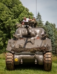 Sherman (?) Tank