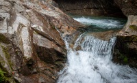 At the Basin in Franconia Notch