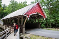 At The Flume in Franconia Notch