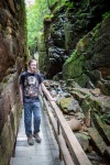 At The Flume in Franconia Notch