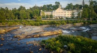 Littleton NH from Schillers taproom