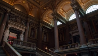 At the Fitzwilliam Museum in Cambridge