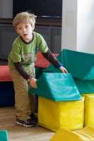 Munich Deutsches Museum: Kyle in the Kid's Area