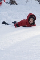 Kyle in the snow