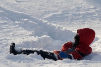 Kyle in the snow