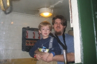 Nürnberg Bahn Museum: Kyle and Daddy