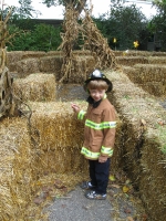 Kyle in the corn maze