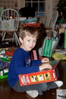 Open Christmas presents from Jack & Mary Lou