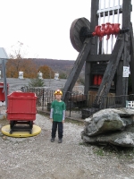 At the Sterling Hill Mining Museum