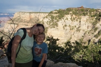 Kyle and Suzanne along the Rim