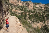 Kyle along Bright Angel Trail