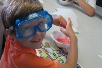 Doing science at camp