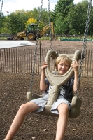 Kyle on the playground