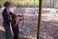 Kyle Tell at the Cub Scout Jamboree