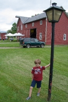 At our CSA Farm