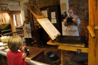 At Ben Franklin\'s Print Shop in Philly