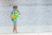 Kyle at the beach