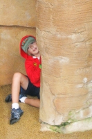 Kyle in the Boneyard at Animal Kingdom