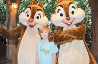 With Chip & Dale at Animal Kingdom