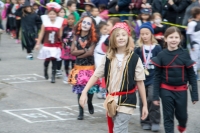 Kyle at the Coles School Halloween parade