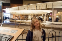 Kyle and Original Wright Flyer
