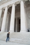 At the Jefferson Memorial