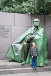 At the FDR Memorial