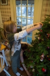 Decorating our Christmas Tree