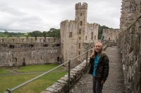 Kyle at Caernarfon Castle