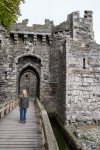 Kyle at Beaumaris Castle