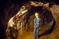 Kyle at Sygun Copper Mine