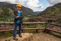 Kyle at Sygun Copper Mine