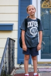 Kyle on his first day of 4th grade