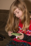 Kyle on Christmas morning