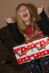Kyle on Christmas morning