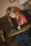 Kyle on Christmas morning
