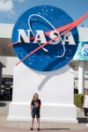 Kyle at Kennedy Space Center